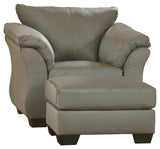 Darcy 2-Piece Chair and Ottoman (Chair, Ottoman)