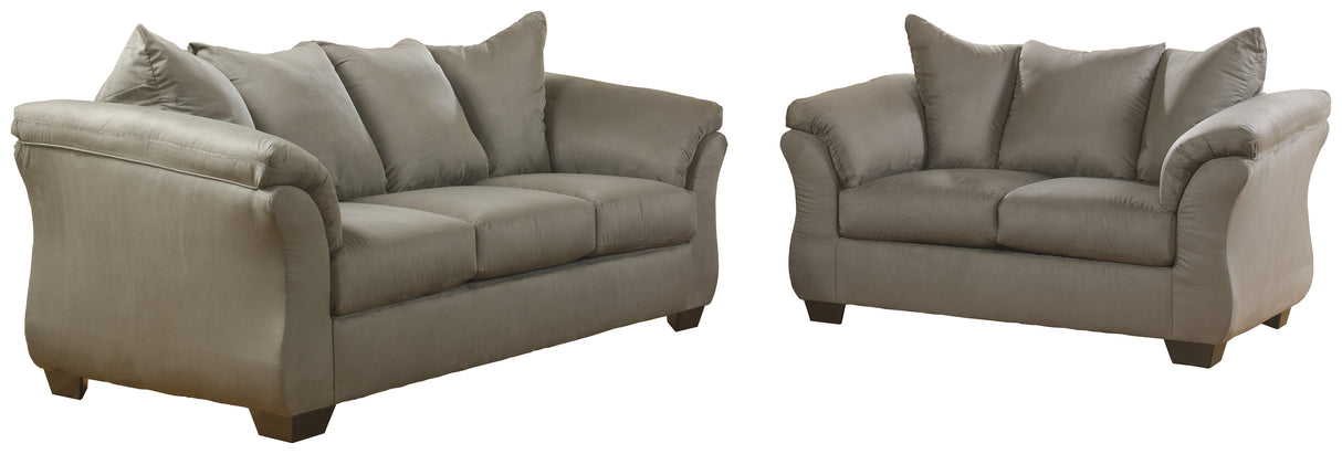 Darcy 2-Piece Sofa and Loveseat (Loveseat, Sofa)