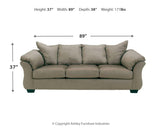 Darcy 3-Piece Sofa, Loveseat and Recliner (Recliner, Loveseat, Sofa)