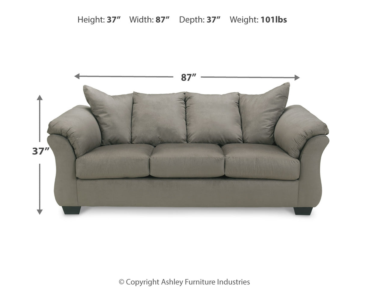 Darcy 3-Piece Sofa, Loveseat and Recliner (Recliner, Loveseat, Sofa)