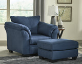 Darcy Ottoman (Variation Color: Blue)