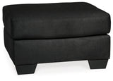 Darcy Ottoman (Color: Black)