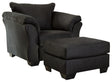 Darcy 2-Piece Chair and Ottoman (Ottoman, Chair)