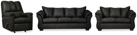 Darcy 3-Piece Sofa, Loveseat and Recliner (Sofa, Loveseat, Recliner)