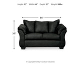 Darcy 2-Piece Sofa and Loveseat (Loveseat, Sofa)
