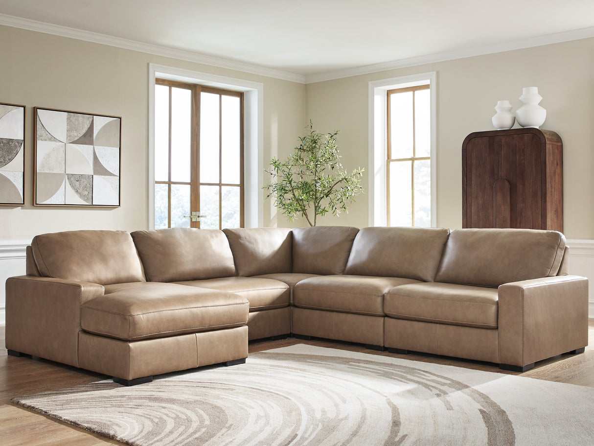 Veronella 5-Piece Sectional with Chaise (Configuration: 5-Piece (Veronella Left-Arm Facing Corner Chaise, Veronella Armless Chair, Veronella Armless Chair, Veronella Right-Arm Facing Corner Chair, Veronella Wedge))