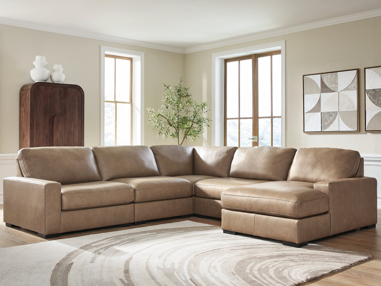 Veronella 5-Piece Sectional with Chaise (Configuration: 5-Piece (Veronella Right-Arm Facing Corner Chaise, Veronella Armless Chair, Veronella Armless Chair, Veronella Left-Arm Facing Corner Chair, Veronella Wedge))