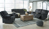 Draycoll 3-Piece Sofa, Loveseat and Recliner (Reclining Sofa, Reclining Loveseat with Console, Recliner)