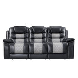 Nikko - Sofa With Dual Recliner