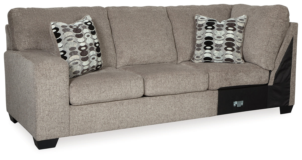 80702 4-Piece Sectional with Ottoman (Ballinasloe Oversized Ottoman, Ballinasloe Right-Arm Facing Corner Chaise, Ballinasloe Armless Loveseat, Ballinasloe Left-Arm Facing Sofa)