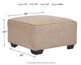 Baceno Oversized Ottoman