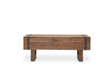 Brooklyn Walk - Rectangular Cocktail Table - Burnt Umber