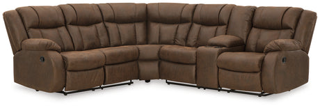 Trail Boys 2-Piece Reclining Sectional (Configuration: 2-Piece (Trail Boys Left-Arm Facing Reclining Loveseat, Trail Boys Right-Arm Facing Reclining Loveseat with Console))