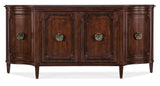 Charleston - Four-Door Buffet - Dark Brown