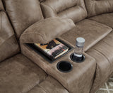 Ravenel 3-Piece Power Reclining Sectional (Configuration: 4-Piece (Ravenel Left-Arm Facing Power Reclining Loveseat with Console, Ravenel Armless Chair, Ravenel Right-Arm Facing Power Reclining Loveseat, Ravenel Wedge))