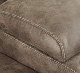 Ravenel 3-Piece Power Reclining Sectional (Configuration: 4-Piece (Ravenel Left-Arm Facing Power Reclining Loveseat with Console, Ravenel Armless Chair, Ravenel Right-Arm Facing Power Reclining Loveseat, Ravenel Wedge))