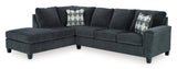 Abinger 3-Piece Sectional with Ottoman (Left-Arm Facing Corner Chaise, Right-Arm Facing Sofa, Oversized Accent Ottoman)