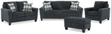 Abinger 4-Piece Sofa, Loveseat, Chair and Ottoman (Sofa, Loveseat, Chair, Ottoman)