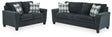 Abinger 2-Piece Sofa and Loveseat (Sofa, Loveseat)