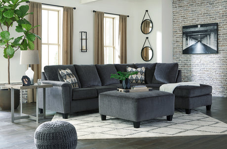 Abinger 3-Piece Sectional with Ottoman (Right-Arm Facing Corner Chaise, Left-Arm Facing Sofa, Oversized Accent Ottoman)
