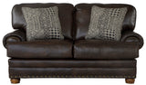Roberto - Loveseat - Cocoa - Leather