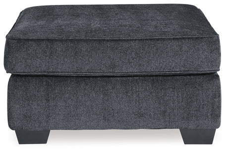 Altari Oversized Accent Ottoman (Color: Slate)