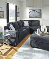 Altari 3-Piece Sectional with Ottoman (Oversized Accent Ottoman, Left-Arm Facing Sofa, Right-Arm Facing Corner Chaise)