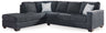 Altari 2-Piece Sectional with Chaise (Color: Slate)