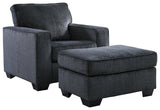 Altari 2-Piece Chair and Ottoman (Ottoman, Chair)