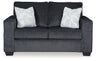 Altari Loveseat (Color: Slate)