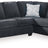 Altari 2-Piece Sleeper Sectional with Chaise (Color: Slate)