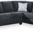Altari 2-Piece Sleeper Sectional with Chaise (Color: Slate)