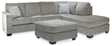 Altari 2-Piece Sleeper Sectional and Ottoman