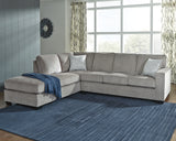 Altari 2-Piece Sectional with Chaise (Color: Alloy)
