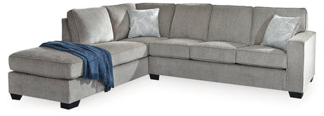Altari 2-Piece Sectional with Chaise (Color: Alloy)