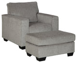 Altari 2-Piece Chair and Ottoman (Ottoman, Chair)