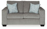 Altari Loveseat (Color: Alloy)
