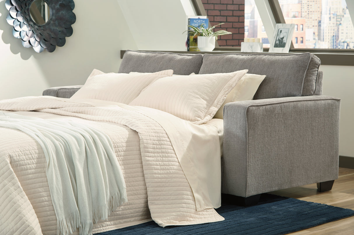 Altari Queen Sofa Sleeper (Color: Alloy)