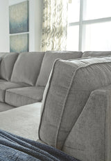 Altari 3-Piece Sectional with Ottoman (Left-Arm Facing Sofa, Right-Arm Facing Corner Chaise, Oversized Accent Ottoman)