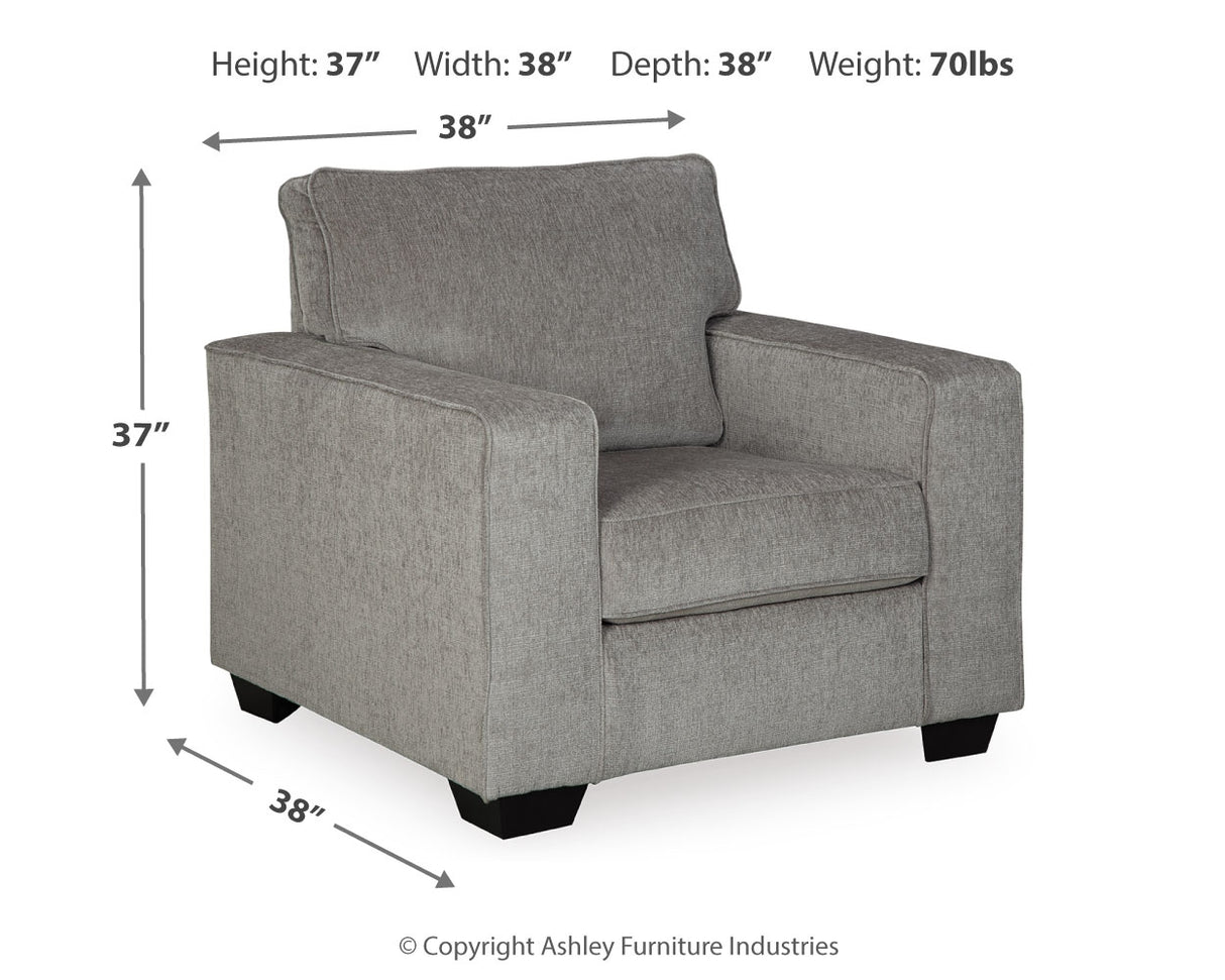 Altari Chair and Ottoman