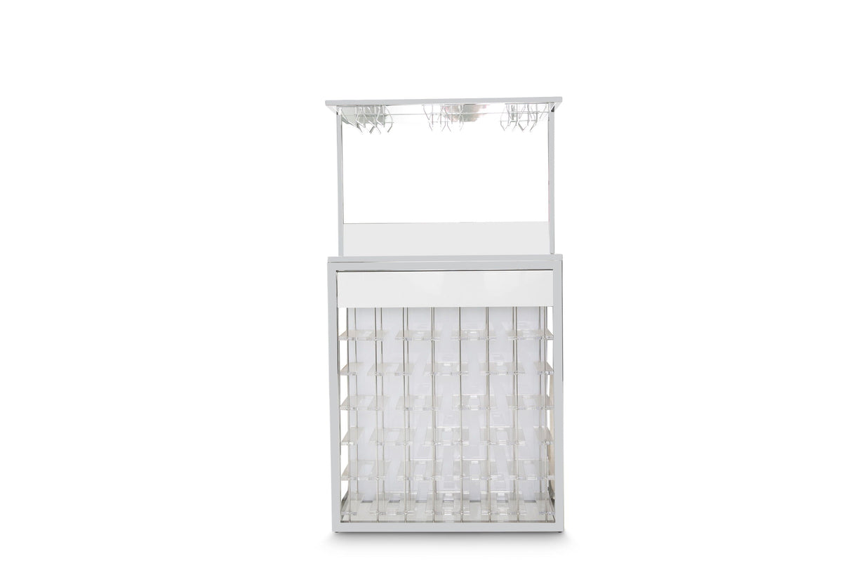 State St. - Wall Bar - Glossy White