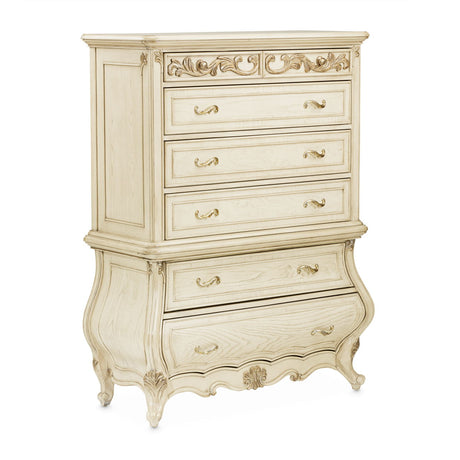 Platine de Royale - 6-Drawer Chest - Champagne