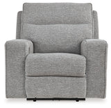 Biscoe 3-Piece Sofa, Loveseat and Recliner (Power Reclining Sofa, Power Reclining Loveseat with Console, Power Recliner)