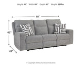 Biscoe Power Reclining Sofa, Loveseat and Recliner