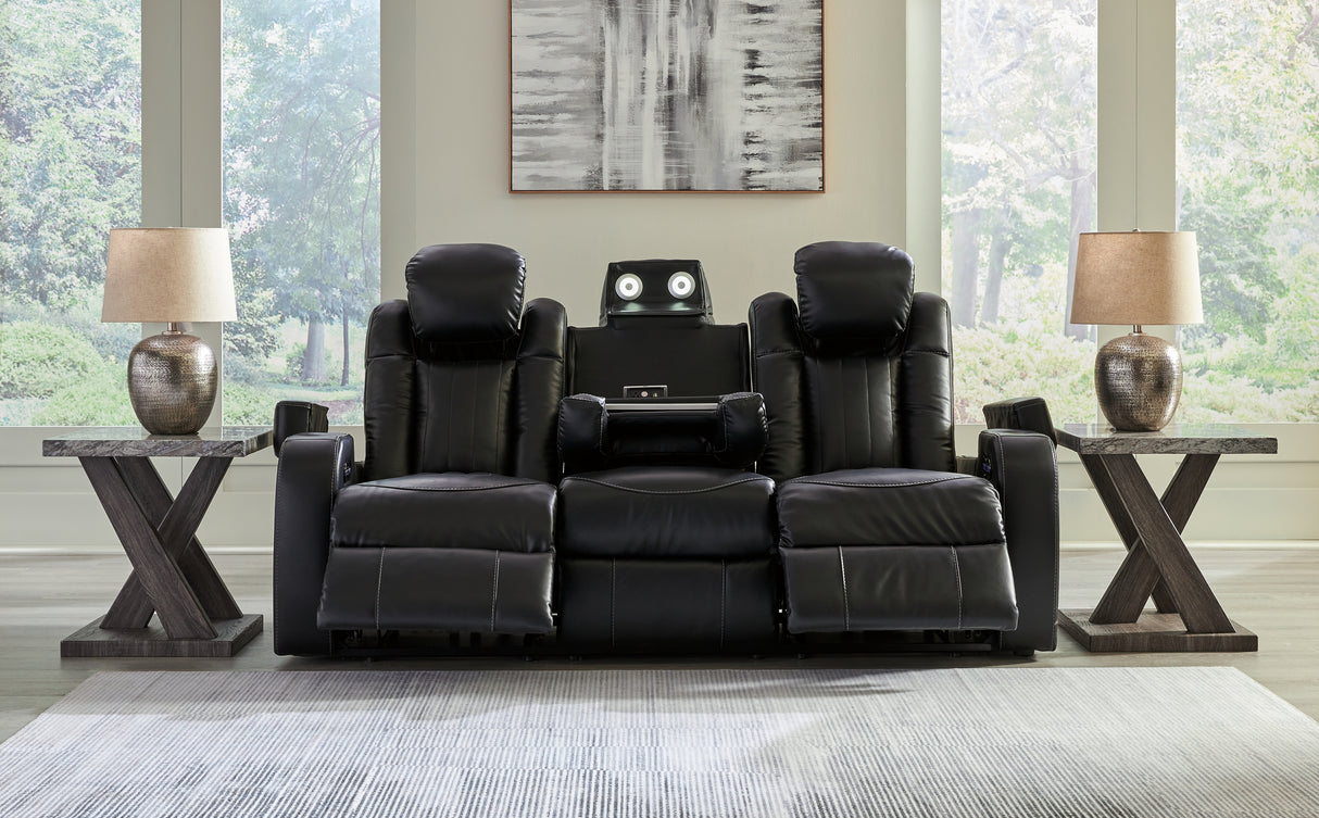 Caveman Den Power Reclining Sofa, Loveseat and Recliner