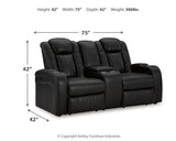 Caveman Den 3-Piece Sofa, Loveseat and Recliner (Power Reclining Sofa, Power Reclining Loveseat with Console, Power Recliner)
