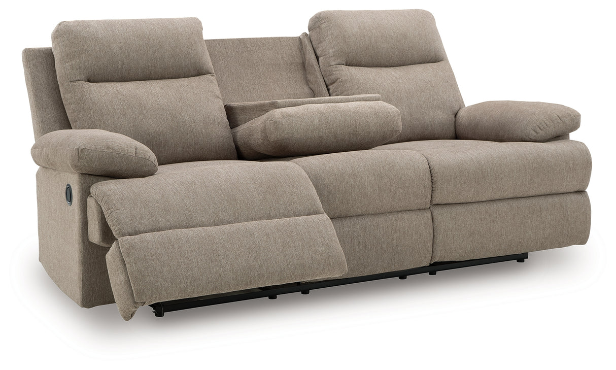 Side-Swipe Reclining Sofa and Loveseat