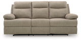 Side-Swipe Reclining Sofa and Loveseat