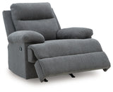 Side-Swipe Recliner (Color: Charcoal)