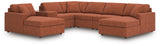 Modmax 7-Piece Sectional (Color: Spice)